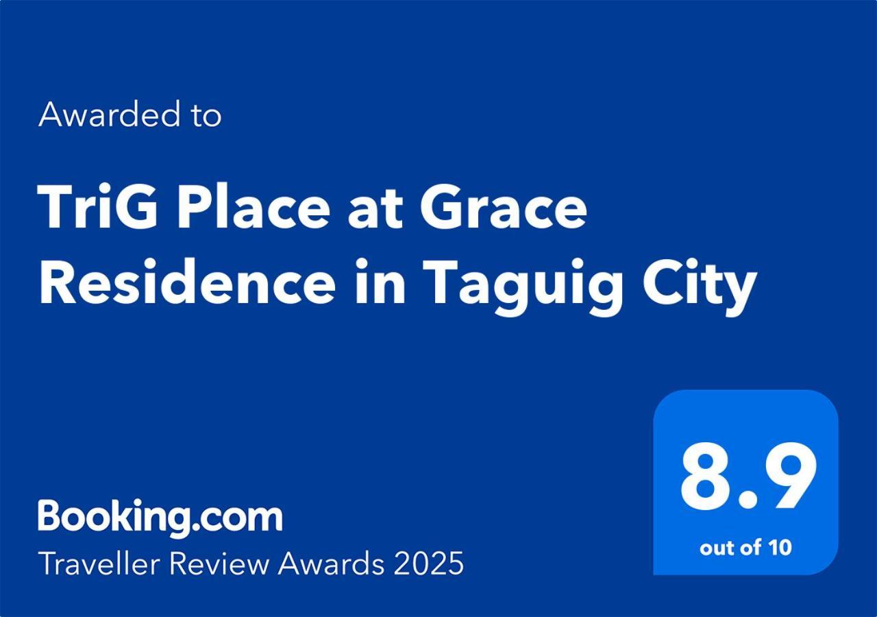 Trig Place At Grace Residence In Taguig City Manila Exterior photo